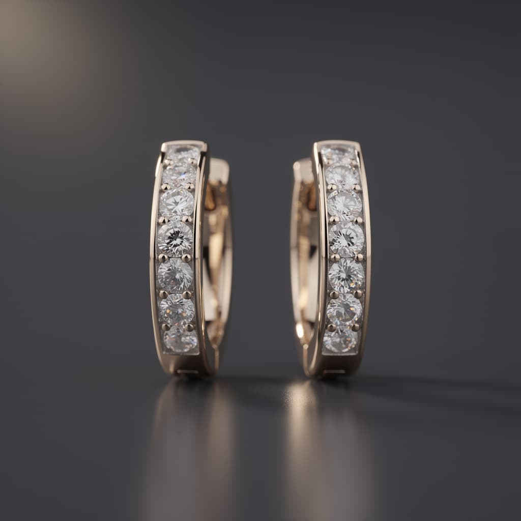 Rift Hoop Earrings